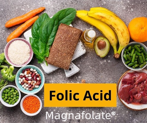Foolhape, L metüülfolaat ja toit
